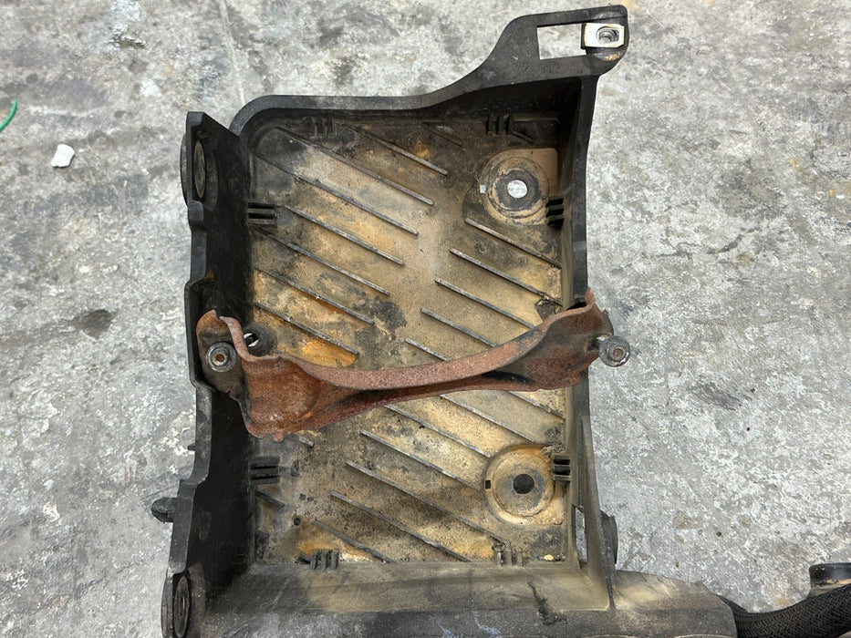 2020 2021 2022 FORD F250 F350 F450 BATTERY HOLDER TRAY W/ RESERVOIR OEM