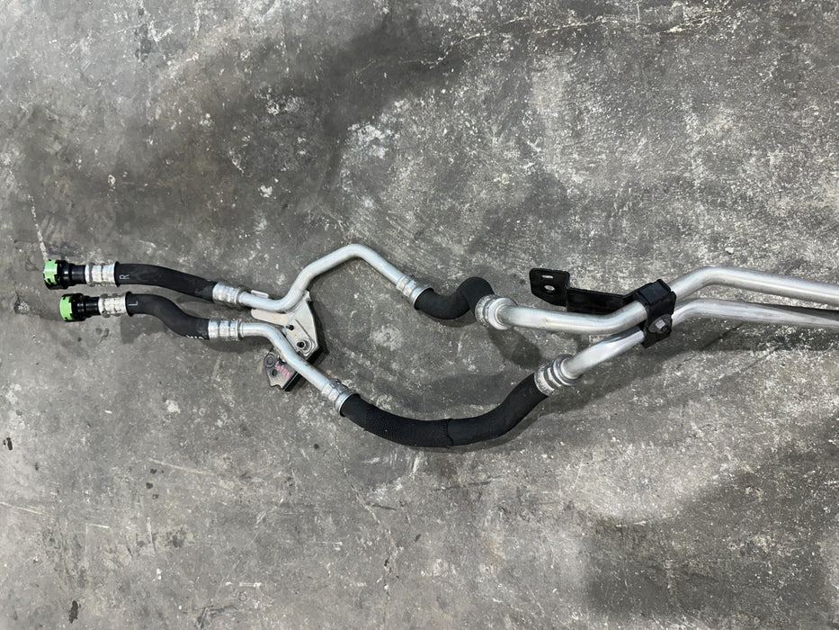 2024 BMW M3 M4 G80 G82 TRANSMISSION OIL COOLER RETURN LINE OEM 8096457 8096458