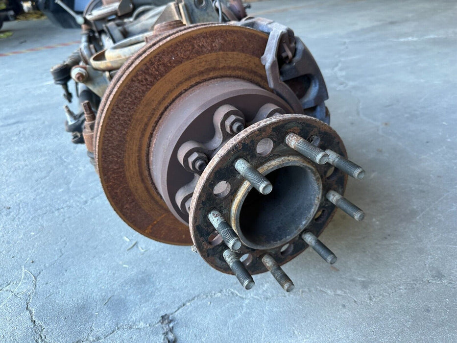 2012 RAM 3500 DUALLY DRW FRONT AXLE ASSEMBLY 4X4 32K MILES 4.10 RATIO 2010 2011