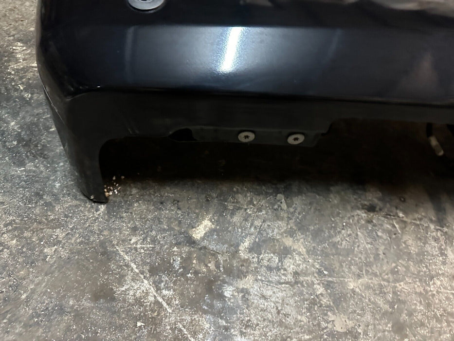 2017 FORD F250 AGATE BLACK REAR BUMPER W/ SENSOR HARNESS OEM ~COSMETIC FLAW~