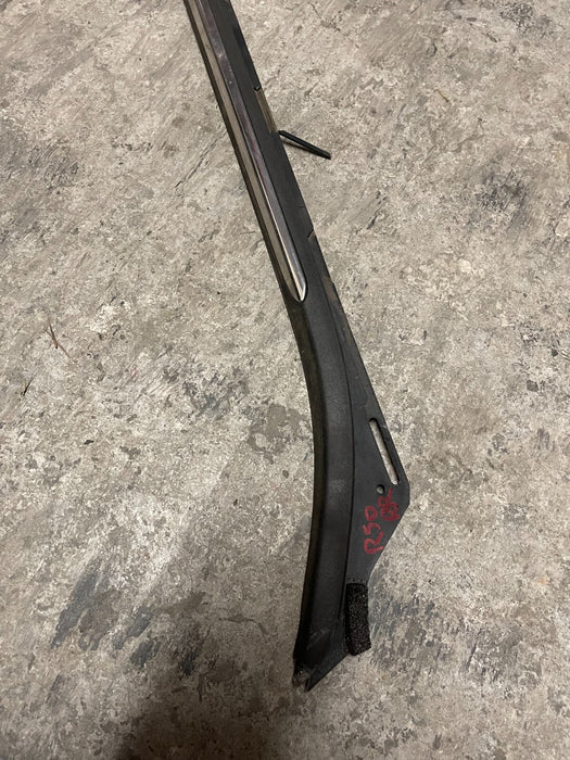 2018 2019 2020 FORD F250 F350 F450 REAR RIGHT WEATHER DOOR STRIP TRIM W/ CHROME