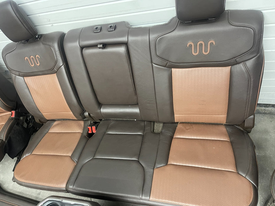 2023 2024 2025 FORD F250 F350 F450 KING RANCH INTERIOR SEATS CONSOLE DASHBOARD