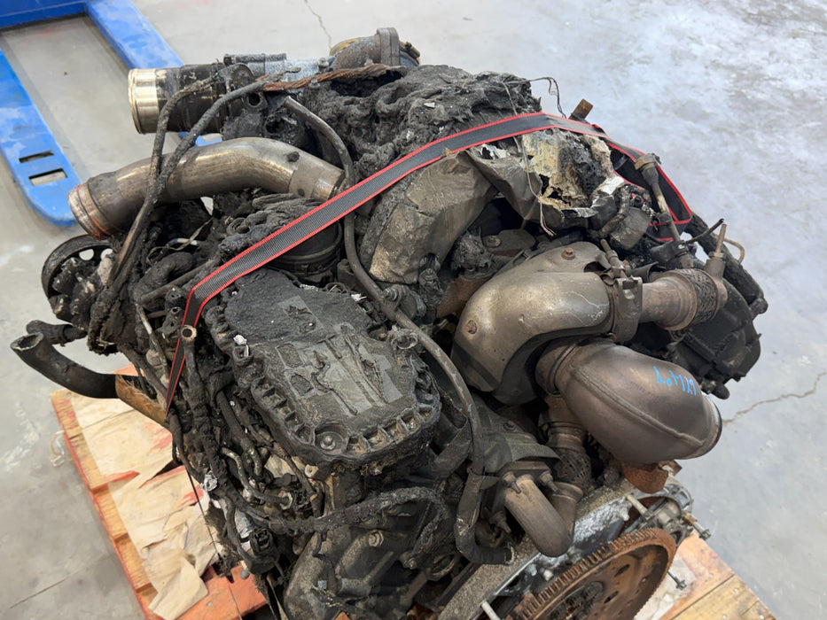 2017-2019 FORD F250 F350 F450 DIESEL 6.7L POWERSTROKE ENGINE *BURN DAMAGE*