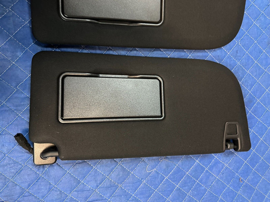 2022 FORD F250 F350 F450 PLATINUM LEFT & RIGHT BLACK OEM SUN VISORS