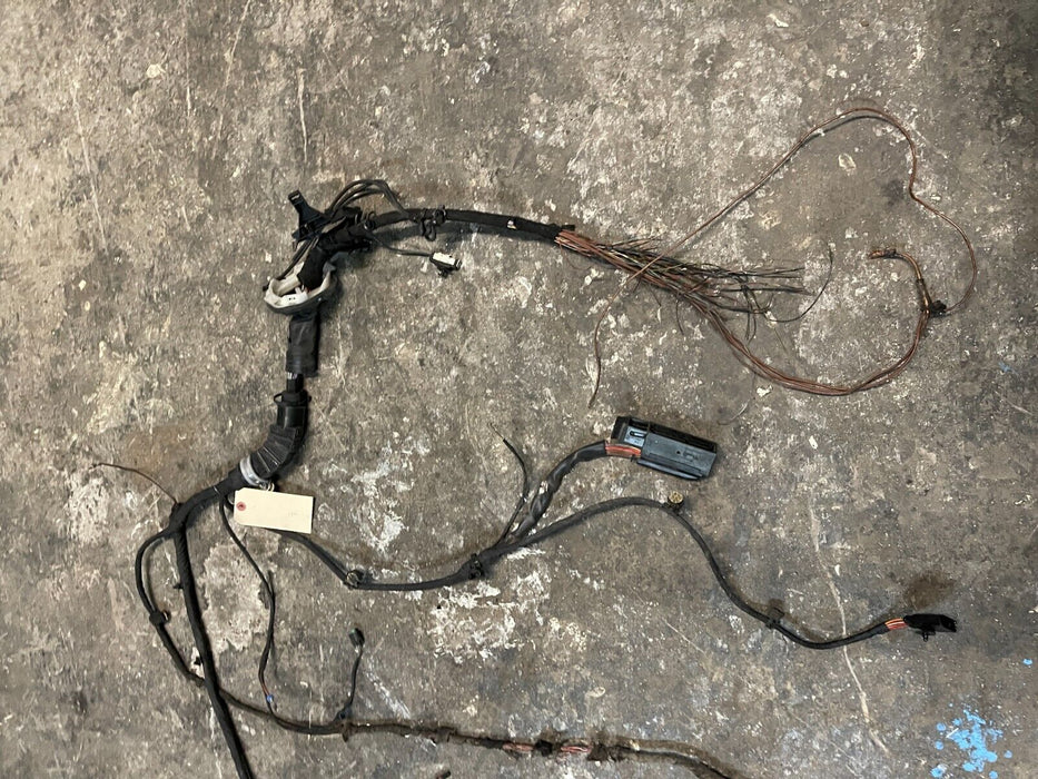 2021 AUDI R8 COUPE REAR LEFT DRIVER LH ENGINE BAY HARNESS ~CUT!!!~