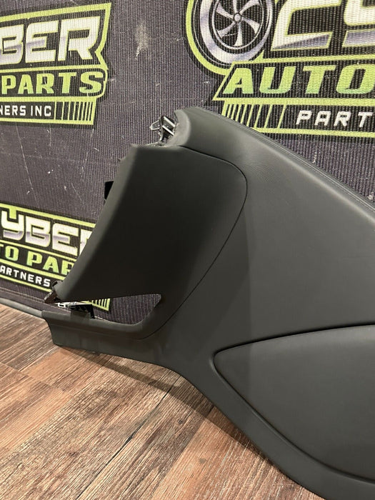 2017-18 AUDI R8 PLUS SPYDER DRIVER LEFT LEATHER COVERFRAME PANEL OEM 4S1 858 970