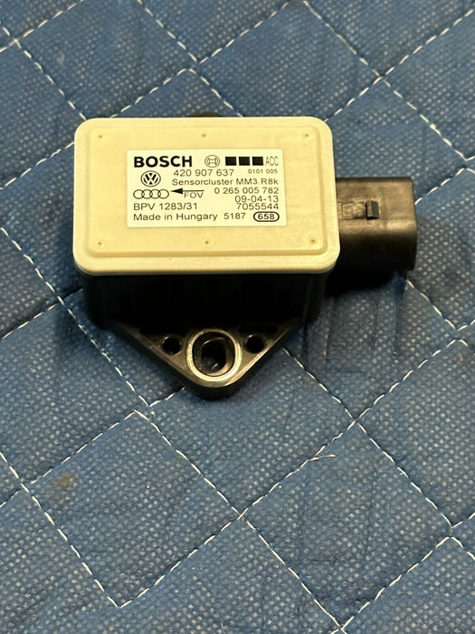 2014 AUDI R8 YAW ACCELERATION SENSOR MODULE 420907637 OEM 420 907 637