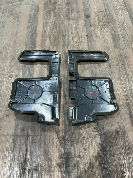 2013 NISSAN 370Z LEFT RIGHT RADIATOR SUPPORT SIDE TRIM AIR FLOW OEM