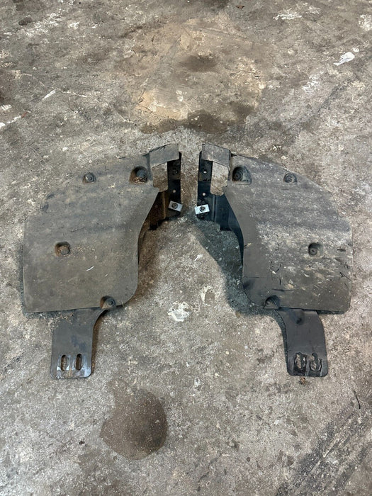 2017-2019 FORD F250 F350 F450 FRONT BUMPER DRIVER INNER BRACKET PAIR OEM