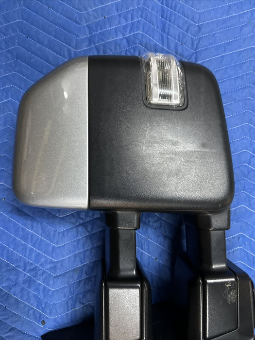 2017-2022 FORD F250 F350 F450 DRIVER LEFT LH DOOR TOW MIRROR W/ CAMERA OEM (JS)