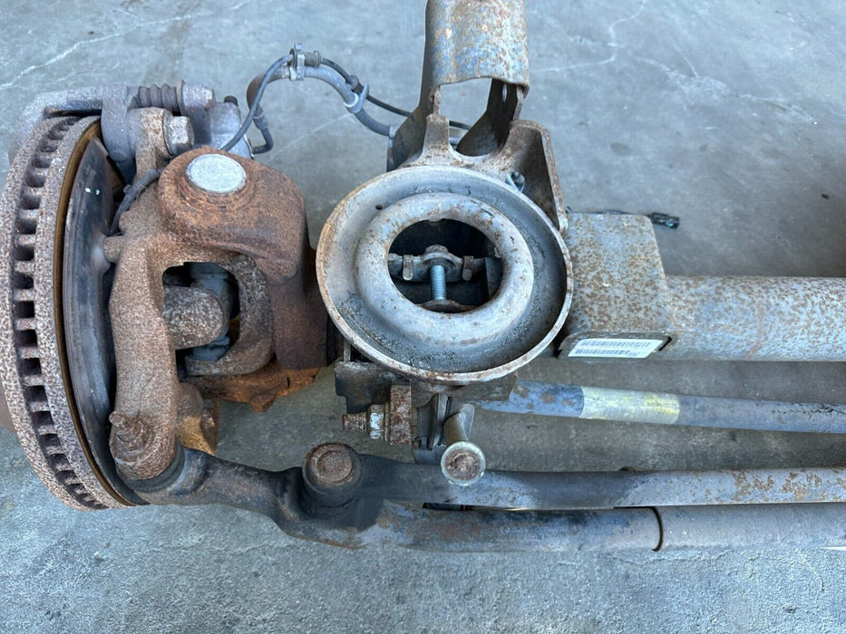 2012 RAM 3500 DUALLY DRW FRONT AXLE ASSEMBLY 4X4 32K MILES 4.10 RATIO 2010 2011