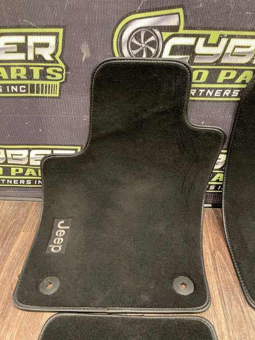 2020 DODGE HELLCAT TRACKHAWK/JEEP GRAND CHEROKEE FRONT & REAR FLOOR MATS OEM