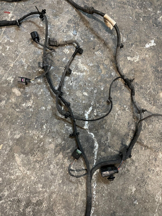 2021 AUDI R8 COUPE REAR LEFT DRIVER LH ENGINE BAY HARNESS ~CUT!!!~