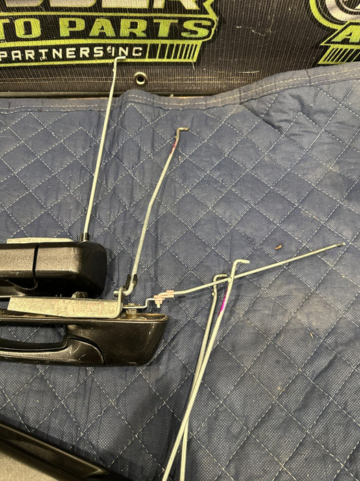 2024 DODGE RAM 3500 LARAMIE FRONT REAR GRAY DOOR HANDLE SET OEM *PAINT FLAW #4*