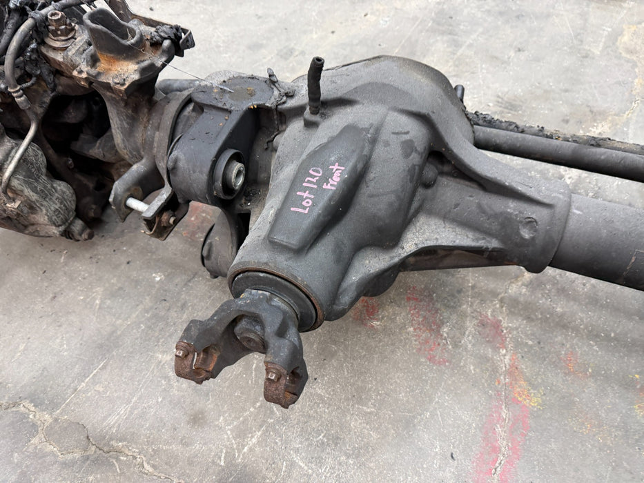 2018 FORD F350 DUALLY DRW FRONT AXLE 3.55 RATIO ONLY 13K MILES