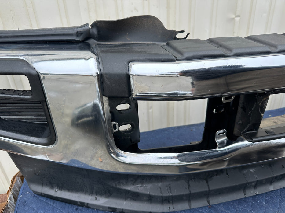 2020-2022 FORD F450 FRONT CHROME BUMPER OEM