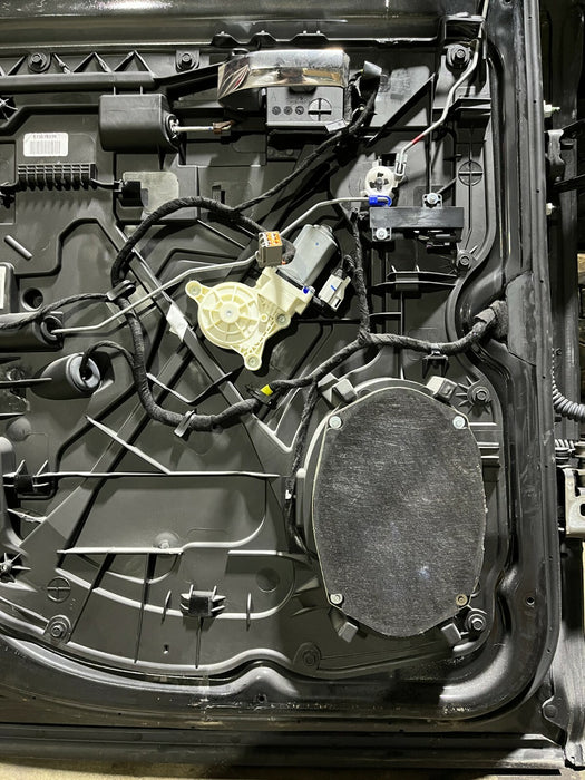 2018 DODGE RAM 1500 2500 3500 LARAMIE REAR LEFT DOOR SHELL BLACK *PXR* 2010-2018