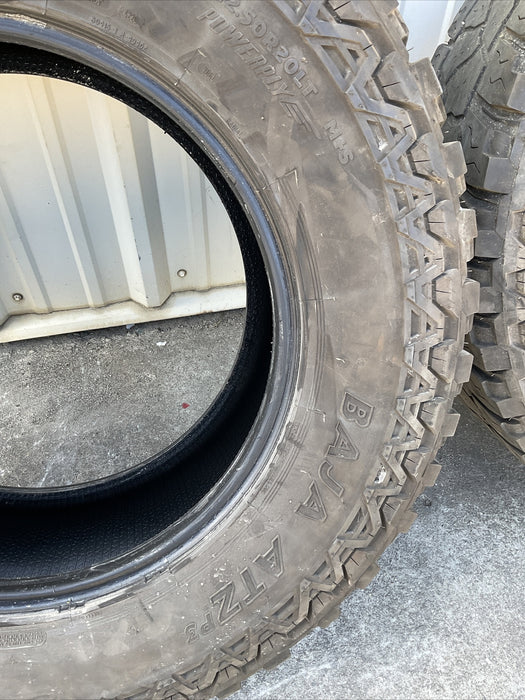 MICKEY THOMPSON BAJA ATZ P3 37X12.50R20LT PAIR TIRES (2) (MANUFACTURE DATE:4220)