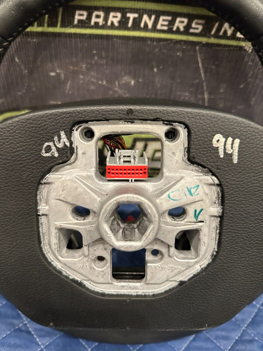 2017-2019 FORD F250 F350 LARIAT ADAPTIVE STEERING WHEEL W/ CRUISE CONTROL OEM