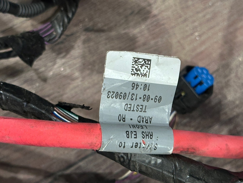 2015 JAGUAR F TYPE R V8 ENGINE WIRING POSITIVE JUMP PACK TERMINAL EX53 14K011