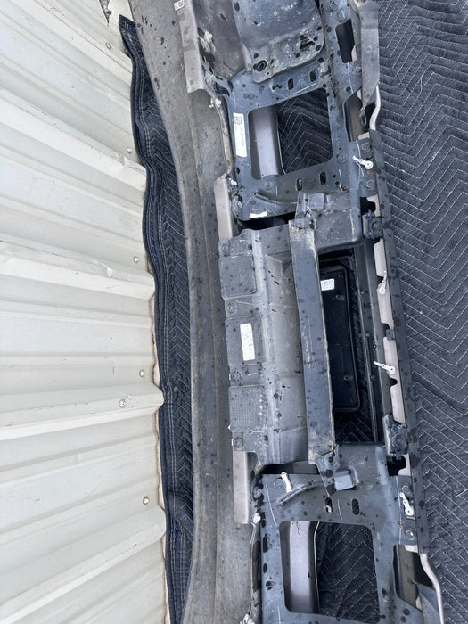 2023 2024 2025 FORD F250 F350 FRONT BUMPER ASSEMBLY STONE GRAY ~PAINT CHIP~
