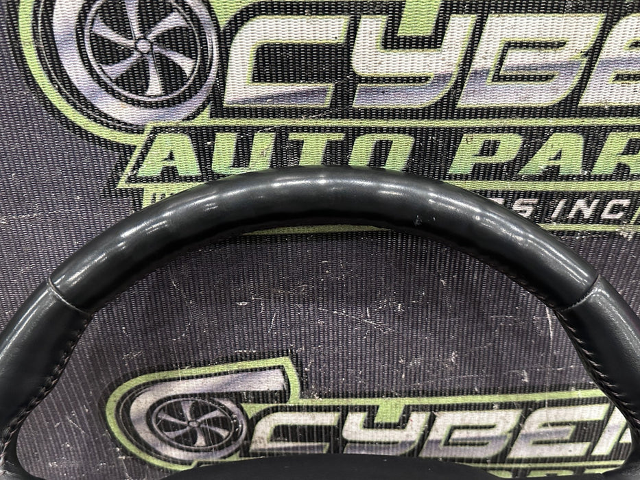 2017-2019 FORD F250 F350 F450 CARBON FIBER STEERING WHEEL OEM *FAULT/PARTS ONLY*