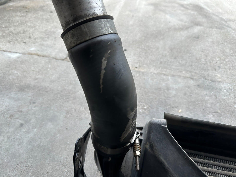 2017 RAM 2500 3500 DIESEL INTERCOOLER ASSEMBLY W/ COLD HOT SIDE PIPES OEM 14-18