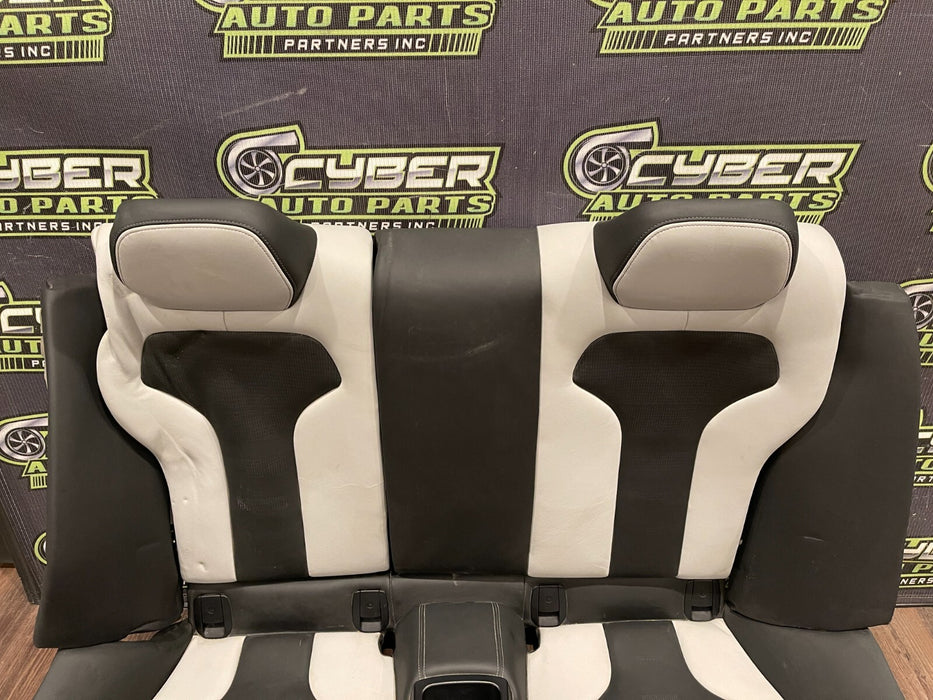 2020 BMW M4 F82 REAR BACK SEAT LEATHER CUSHIONS HERITAGE EDITION OEM *READ/BENT*
