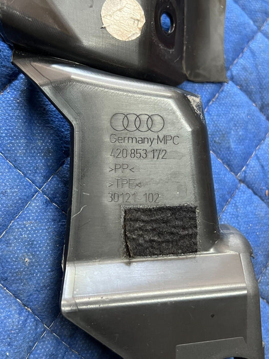 2012 AUDI R8 V8 OEM FRONT RIGHT LOWER A POST PILLAR TRIM 420853172