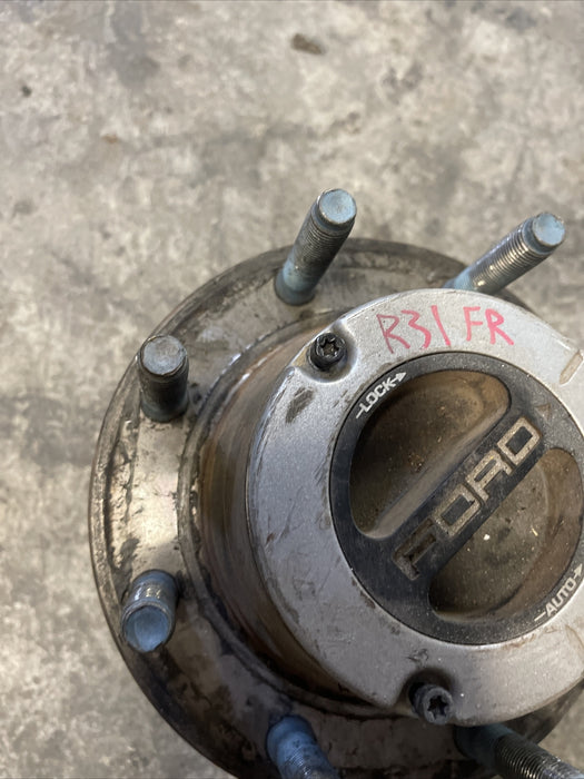 2018 FORD F250 F350 FRONT PASSENGER RIGHT AUTO LOCK WHEEL HUB ASSEMBLY OEM
