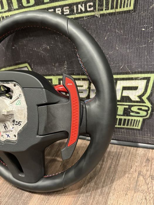 2024 BMW M3 M4 G80 G82 STEERING WHEEL W CARBON FIBER & PADDLE SHIFTERS OEM *#14*
