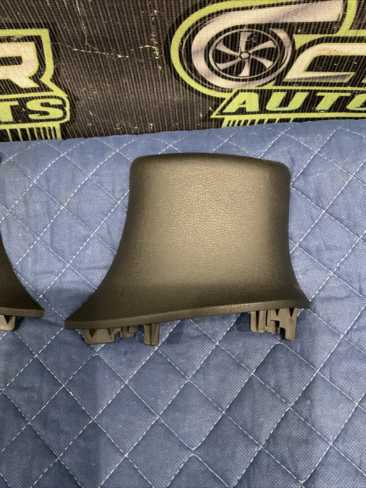 2018 NISSAN 370Z NISMO REAR RIGHT LEFT PAIR PARCEL SHELF TRIM PANEL OEM