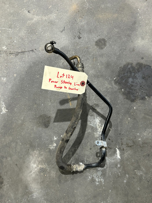 2017 NISSAN TITAN XD PRO 4X POWER STEERING LINE HOSE OEM