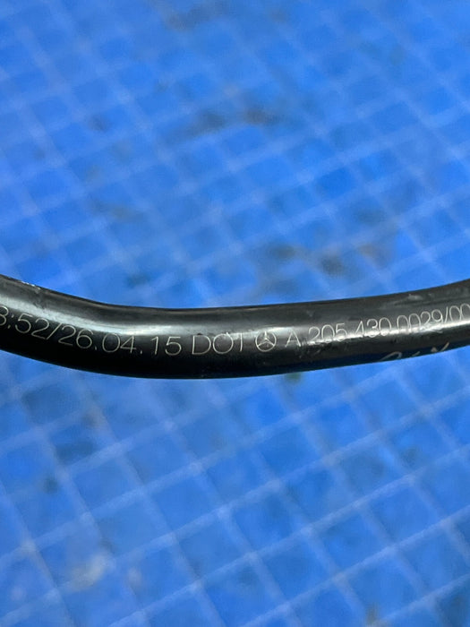 2015 MERCEDES C63S AMG BRAKE BOOSTER VACUUM LINE 2054300429 205 430 04 29