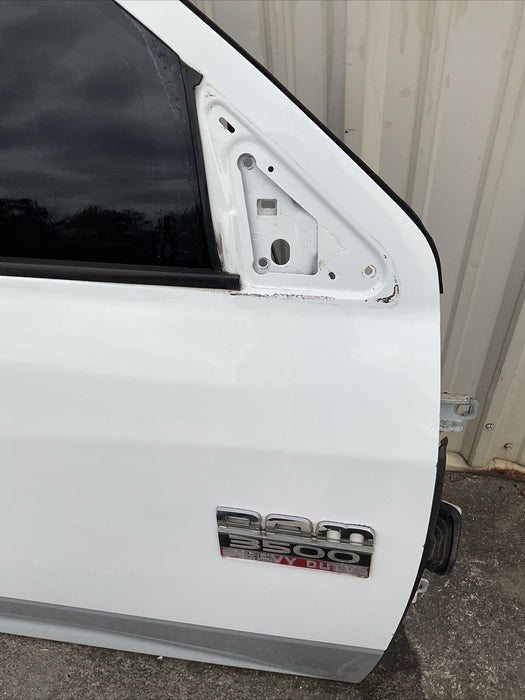 2012 DODGE RAM 3500 HEAVY DUTY FRONT RIGHT DOOR SHELL OEM~PAINT PW7,GJDV~