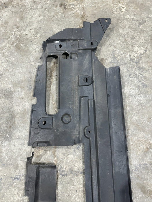 2019 FORD F150 RAPTOR FRONT RADIATOR BAFFLE DEFELCTOR PANEL OEM FL34-19E525-AE