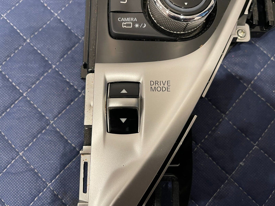 2017 INFINITI Q50 RED SPORT CENTER CONSOLE SHIFTER BEZEL TRIM OEM