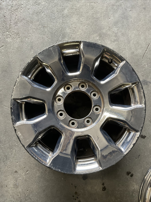 2017-2022 FORD F250 F350 KING RANCH OEM WHEEL RIM (1) 20X8 *CURBRASH*