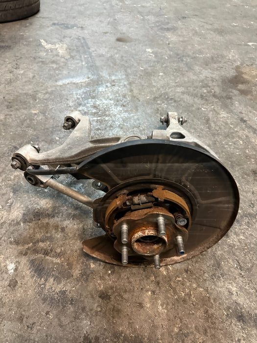 2010 NISSAN 370Z CONVERTIBLE REAR LEFT SUSPENSION KNUCKLE CONTROL ARM OEM
