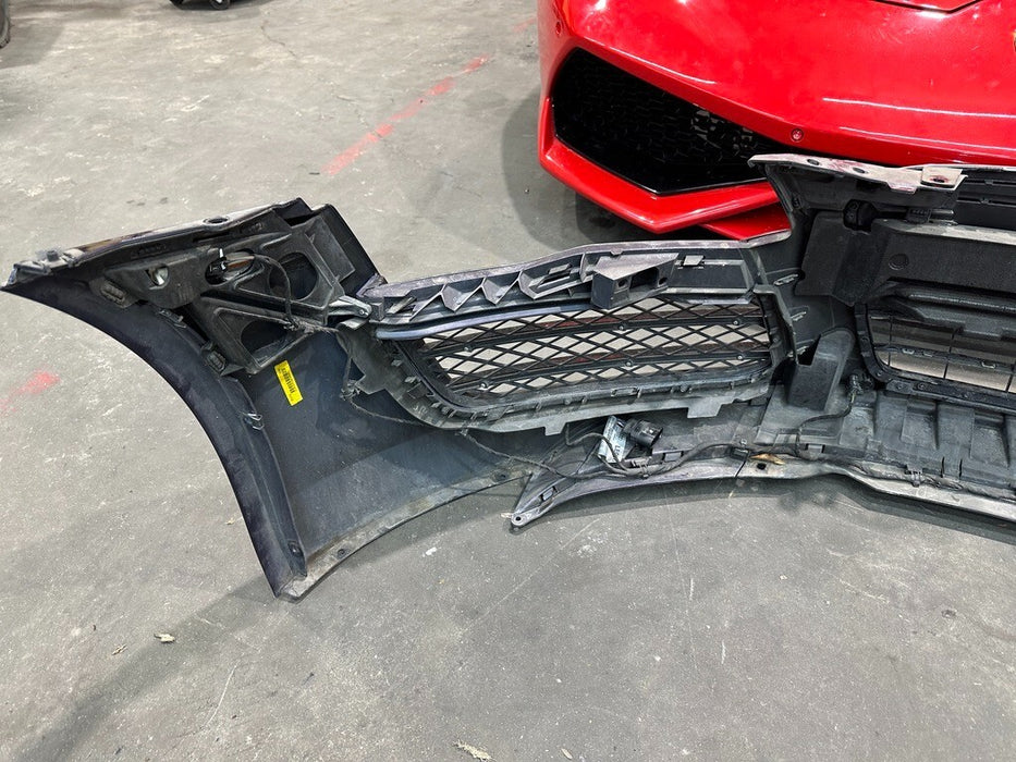 2014 2015 AUDI R8 FRONT BUMPER COMPLETE ASSEMBLY OEM GENUINE PURPLE