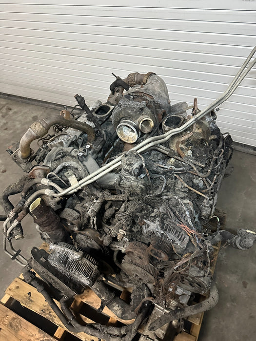 2017 2018 2019 FORD F250 F350 F450 6.7L DIESEL POWERSTROKE ENGINE *FIRE* 41K MIL
