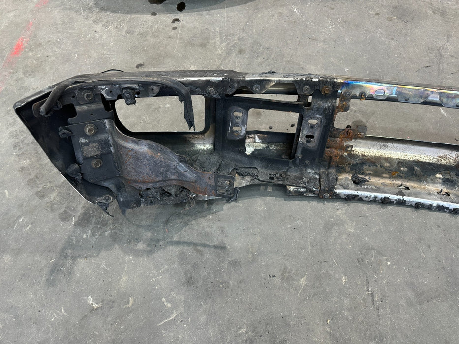 2018 FORD F250 F350 FRONT BUMPER CHROME OEM *DENTS/HEAT DAMAGE 2-7*