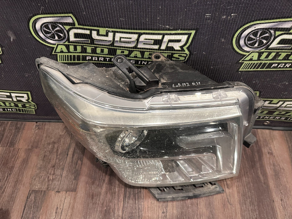 2017 NISSAN TITAN XD PASSENGER RIGHT LED HEADLIGHT OEM *INTERNAL STRESS CRACKS*
