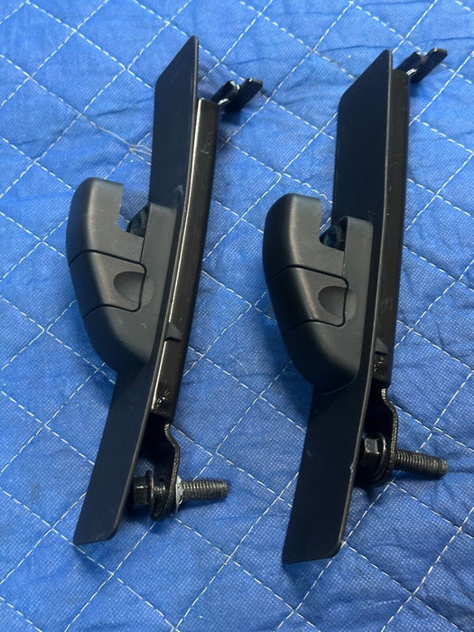 2019 FORD F250 F350 F450 LARIAT B PILLAR SEAT BELT ADJUSTER BRACKETS PAIR