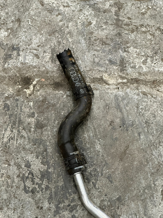 2014 AUDI R8 V10 5.2L ENGINE COOLING WATER PIPE VENT CONNECTOR TUBE 420 121 486