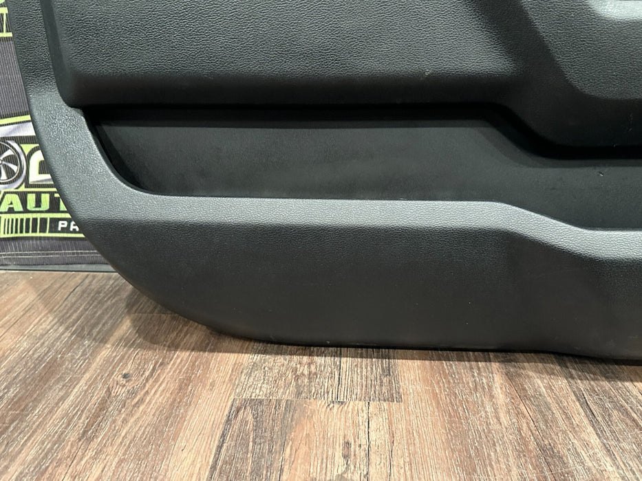 2017-2019 FORD 350 F450 PLATINUM FRONT DRIVER LEFT DOOR PANEL OEM *WEAR 7 & 9*