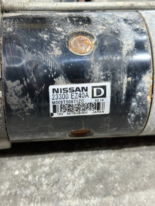2017 NISSAN TITAN XD CUMMINS 5.0 STARTER OEM 2330 EZ40A