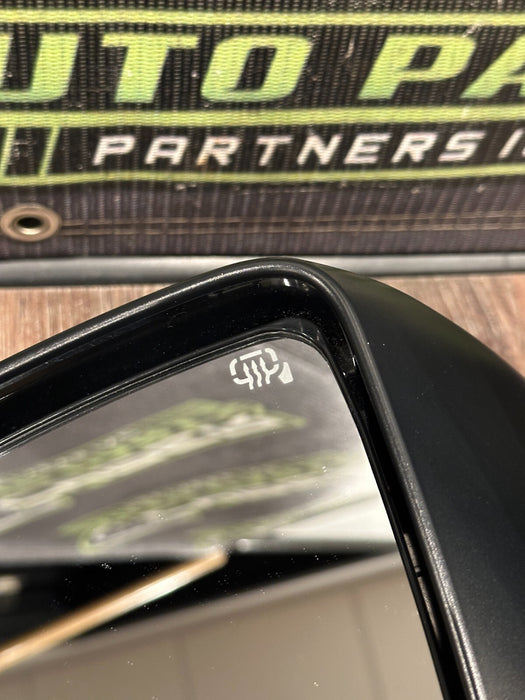 2010 NISSAN 370Z DRIVER LEFT DOOR MIRROR BLACK CHEERY (NAG) OEM