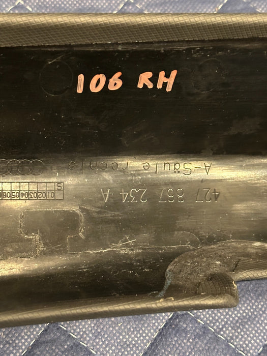 2014 AUDI R8 SPYDER RIGHT PASSENGER A PILLAR OEM 427 867 234 A