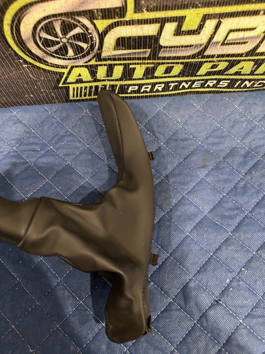 2020 BMW M4 LEATHER PARKING BRAKE BOOT E-BRAKE COVER OEM